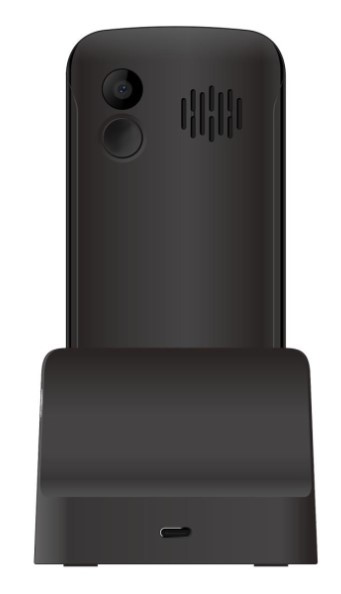 Maxcom MM 443 4G Teléfono Móvil con Teclado, Carcasa Candybar, Batería 1700 mAh, Negro