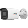 Hikvision Cámara IP bullet 4M 2.8mm ColorVu Smart Hybrid Light WDR IP67 12V/PoE. Luz híbrida IR/blanca 30m