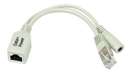 MikroTik 10-28V PoE, White - Inyector PoE Pasivo de Bajo Costo para Dispositivos RouterBOARD