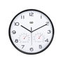 Trevi OM 3510 T Reloj despertador analógico Negro con termómetro