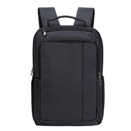 Rivacase 8262 Mochila Portátil 39.6 cm (15.6") Negra, Poliéster, Compartimento para Tablet, A prueba de salpicaduras, Correa para equipaje
