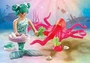 PLAYMOBIL Sirena con Pulpo Cambia Color Princess Magic
