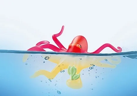 PLAYMOBIL Sirena con Pulpo Cambia Color Princess Magic