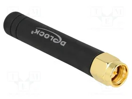 DeLOCK Antena LPWAN 868 MHz con conector SMA, 1,6 dBi, Negro