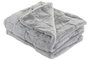 DKD Home Decor Manta de Poliéster Gris Claro 130x170 cm