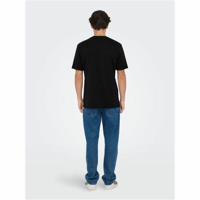 Camiseta Deportiva de Manga Corta Only & Sons Life Reg M