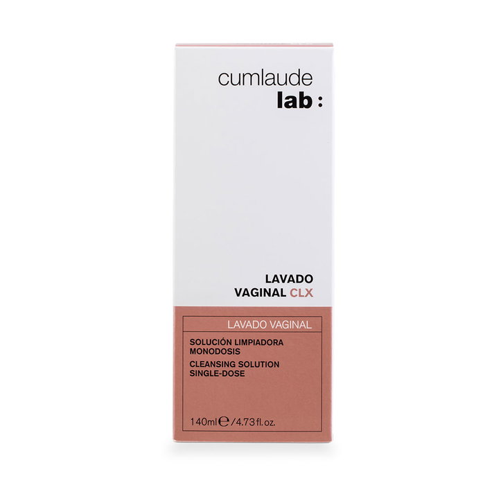 Cumlaude Lab Lavado Vaginal CLX Solución Unidosis 140 ml Higiene Íntima Femenina Bienestar Frescura Protección Sin Parabenos