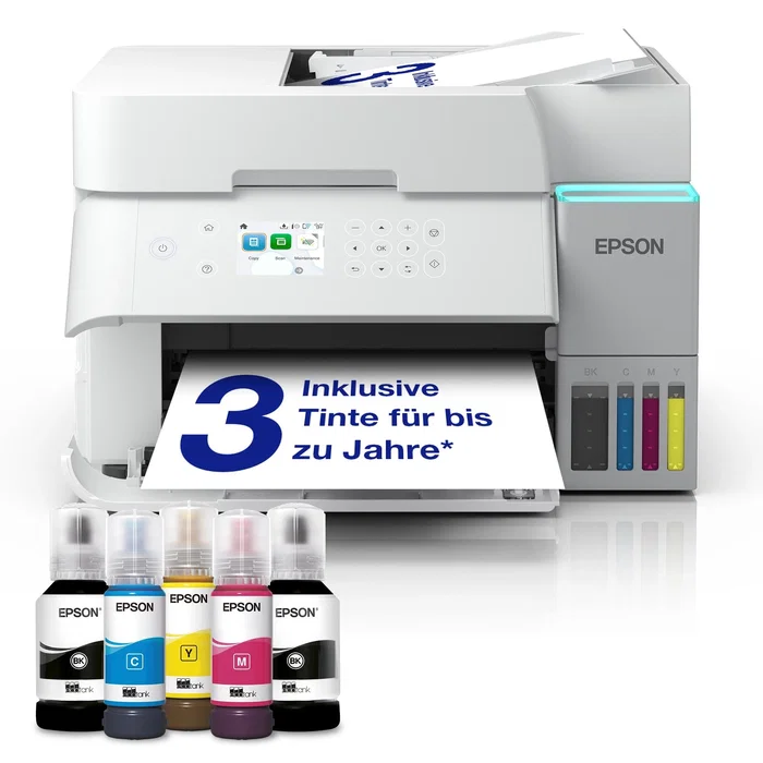 Epson Ecotank ET-3956 Impresora Multifunción Inyección de Tinta A4 4800x1200 DPI 35 ppm WiFi Epson Ecotank ET-3956 Impresora Multifunción Inyección de Tinta A4 4800x1200 DPI 35 ppm WiFi