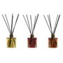 DKD Home Decor Ambientador Mikado de Cristal 100 ml, Pack de 3, Arcos