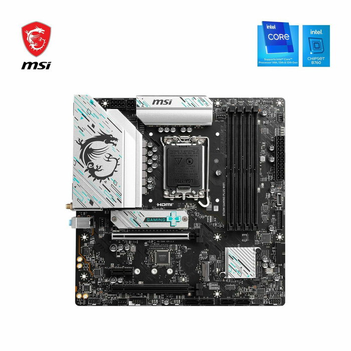 MSI B760M GAMING PLUS WIFI Micro ATX DDR5 LGA 1700