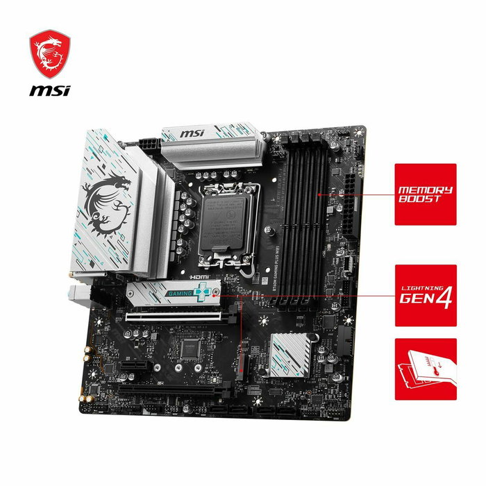 MSI B760M GAMING PLUS WIFI Micro ATX DDR5 LGA 1700