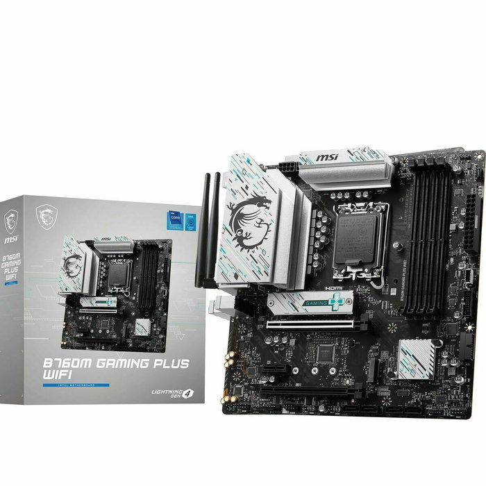 MSI B760M GAMING PLUS WIFI Micro ATX DDR5 LGA 1700