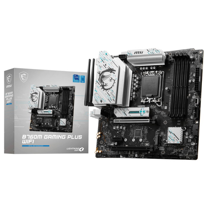 MSI B760M GAMING PLUS WIFI Micro ATX DDR5 LGA 1700