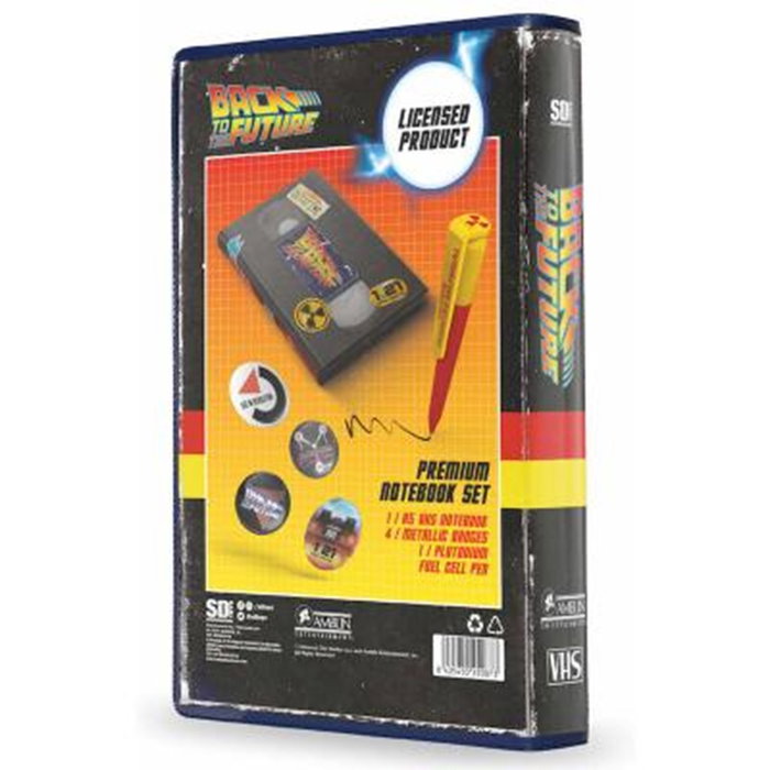 SD Toys Set de Papelería VHS - Colección inspirada en la película Regreso al Futuro