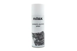 Nilox NXA02187 - Spray Limpiador de Alcohol Isopropílico 200 ml para Componentes Electrónicos, Circuitos, Dispositivos Ópticos y Mecánicos