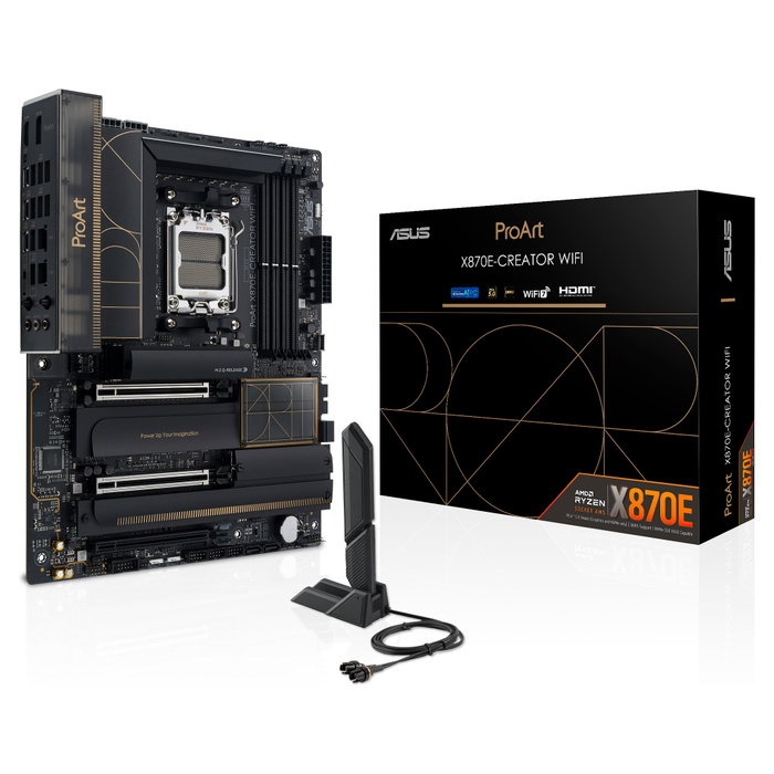 ASUS ProArt X870E-Creator WiFi Socket AM5 ATX ASUS ProArt X870E-Creator WiFi Socket AM5 ATX