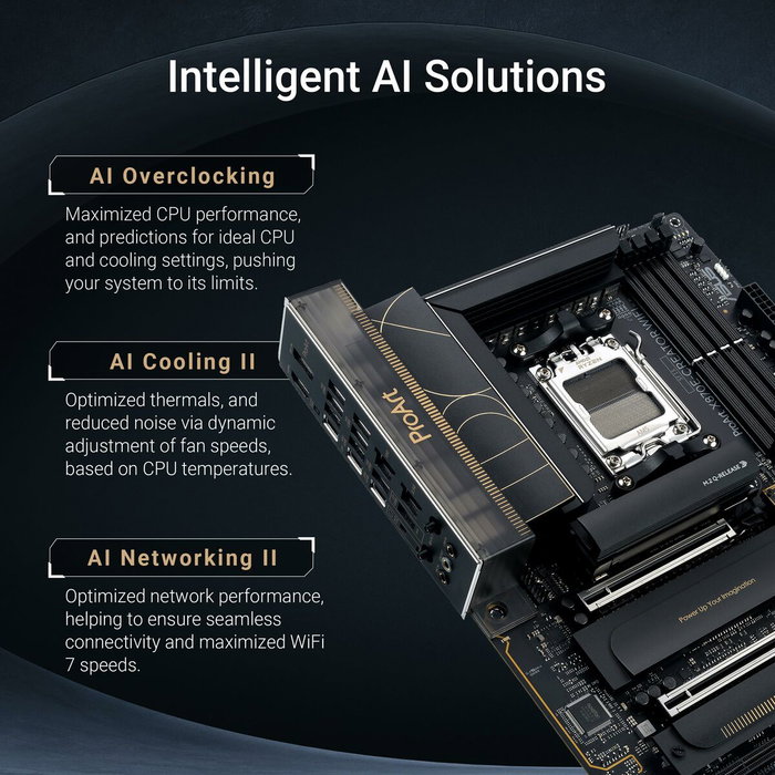 ASUS ProArt X870E-Creator WiFi Socket AM5 ATX ASUS ProArt X870E-Creator WiFi Socket AM5 ATX