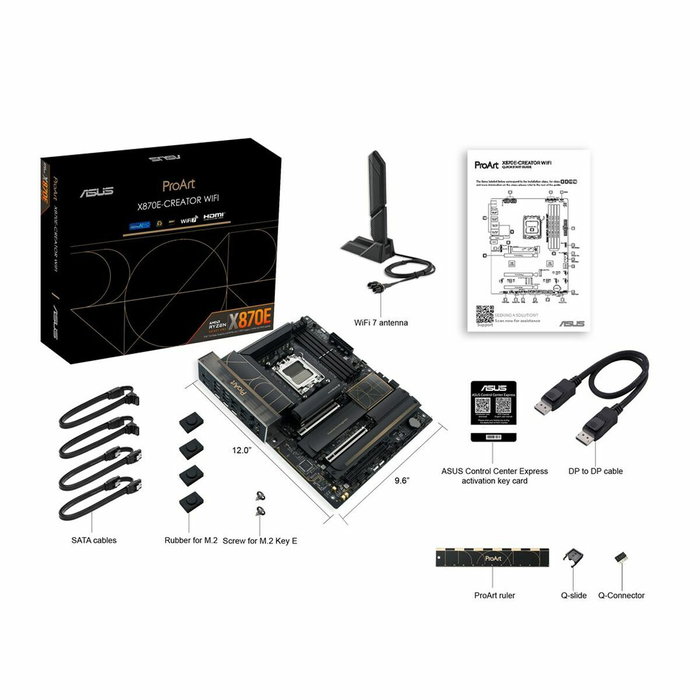 ASUS ProArt X870E-Creator WiFi Socket AM5 ATX ASUS ProArt X870E-Creator WiFi Socket AM5 ATX