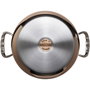 De Buyer Prima Matera Olla de cobre y acero de 24 cm para inducción