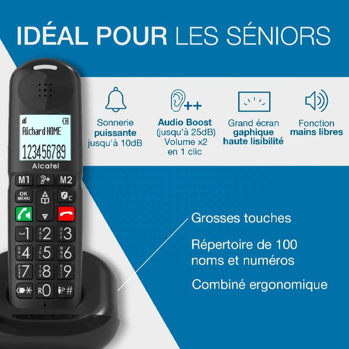 ALCATEL XL685 EWE BLACK ALCATEL XL685 EWE BLACK
