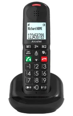 Alcatel XL685 EWE Teléfono Analógico Inalámbrico con Contestador Automático, Identificador de Llamadas, 100 Entradas, Pantalla, Blanco Alcatel XL685 EWE Teléfono Analógico Inalámbrico con Contestador Automático, Identificador de Llamadas, 100 Entradas, Pantalla, Blanco