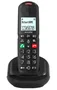 Alcatel XL685 EWE Teléfono Analógico Inalámbrico con Contestador Automático, Identificador de Llamadas, 100 Entradas, Pantalla, Blanco