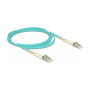 DeLOCK Cable de fibra óptica LC a LC multimodo OM3 3 m