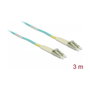 DeLOCK Cable de fibra óptica LC a LC multimodo OM3 3 m
