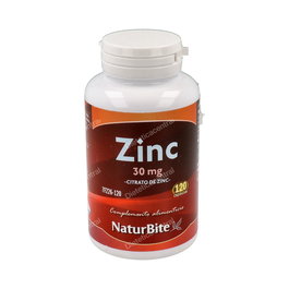 NATURBITE Zinc Citrato 30Mg 120Cap.