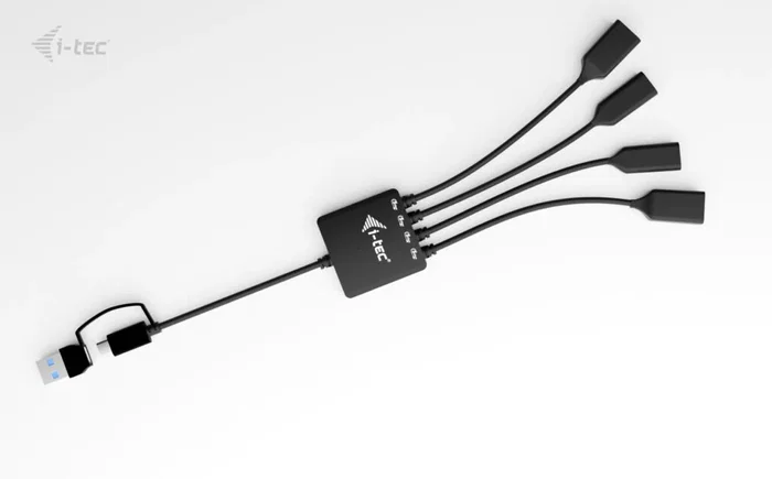 I-tec usb-c usb-a cable hub 4 port 2x usb-c 3.2 gen 1 2x usb-a 3.2 gen 1