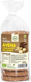 SOLNATURAL Galletas Avena Chocolate Y Macadamia 200 G Bio