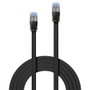 Lindy 47484 Cable de Red Cat6a U/FTP (STP) 5 Metros Negro - Ethernet LAN de Alta Velocidad con Blindaje para Reducción de Interferencias
