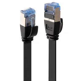 Lindy 47484 Cable de Red Ethernet LAN Cat6a U/FTP (STP) Blindado 5 Metros Negro RJ45 Macho a RJ45 Macho
