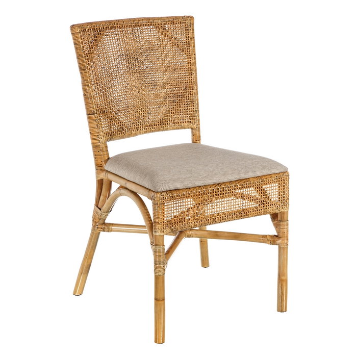 Silla Natural "Rattan" Salón 45 X 57 X 85 cm Silla Natural "Rattan" Salón 45 X 57 X 85 cm