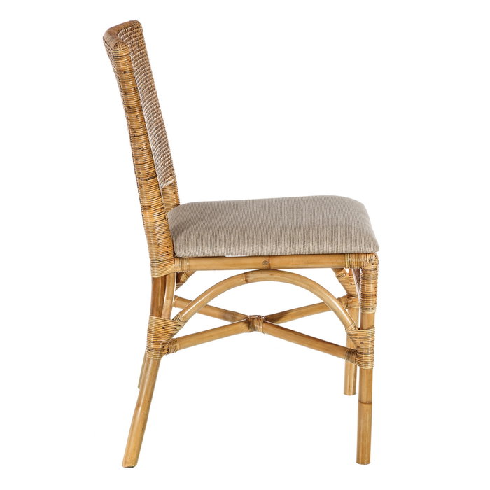 Silla Natural "Rattan" Salón 45 X 57 X 85 cm Silla Natural "Rattan" Salón 45 X 57 X 85 cm