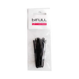 Bifull Horquilla Moño Negro 67 mm 20 Unidades