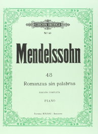 Romanza sin palabras, Félix Mendelssohn - BOILEAU