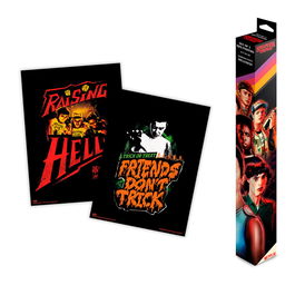 ERIK Set 2 Mini Posters Stranger Things 38x52cm Papel 157g/m2 Incluye Adhesivo