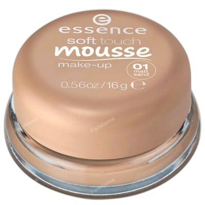 Essence Soft Touch Mousse de Maquillaje 01 Matte Sand Essence Soft Touch Mousse de Maquillaje 01 Matte Sand