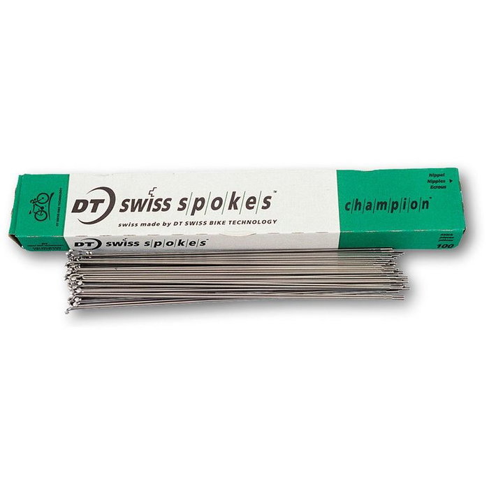 DT Swiss Caja de 100 Radios DT Inoxidable 263 x 2 mm DT Swiss Caja de 100 Radios DT Inoxidable 263 x 2 mm