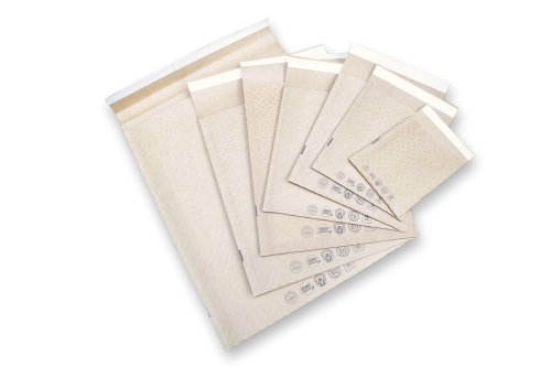 Sam Bolsa Eco Air Bag Acolchada Bicapa Nº 15 Kraft Autoadhesivo Medida Interior 220x265 Mm SAM 146294 (100 unidades)