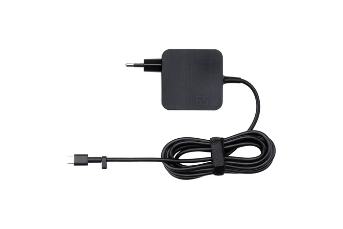 ASUS AC65-00 Adaptador de Corriente 65W USB-C con Power Delivery 3.0 para Portátiles Asus - Negro - Compacto con Protecciones OVP/OCP/OTP/SCP