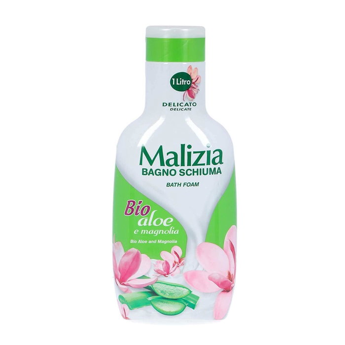 Malizia Gel Espuma de Baño Aloe Vera & Magnolia 1000 mL con Tapón Abatible Malizia Gel Espuma de Baño Aloe Vera & Magnolia 1000 mL con Tapón Abatible