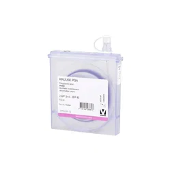 Kruuse Sutura Cassette PGA 3+4 15 M (Violeta) - Adecuada para Cirugía Gastrointestinal, Urológica y Ortopédica de Tejidos Blandos