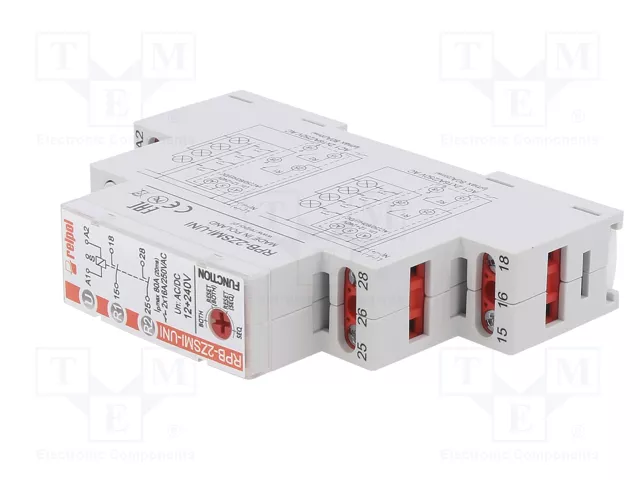 RELPOL Relé de instalación RPB biestable DPST-NO 16A