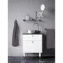 Lovely Home Juego de 2 Toallas de Ducha 70x140 cm Gris Antracita