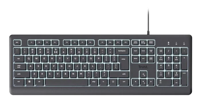 Trust Primo Teclado con Iluminación Negro QWERTY Español Trust Primo Teclado con Iluminación Negro QWERTY Español