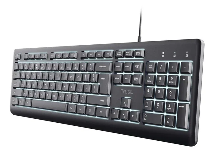 Trust Primo Teclado con Iluminación Negro QWERTY Español Trust Primo Teclado con Iluminación Negro QWERTY Español