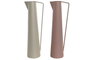 DKD Home Decor Set de 2 Jarrones de Hierro 15x11x45 cm