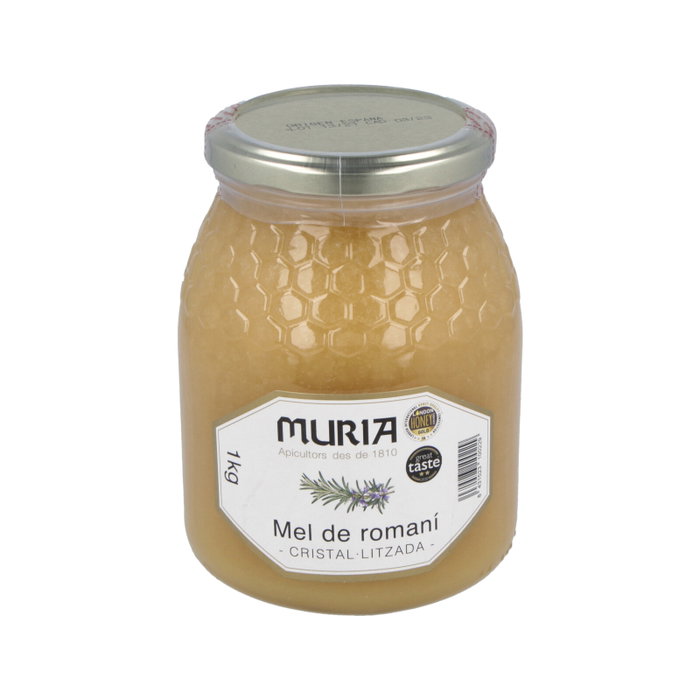 MURIA Miel de Romero cristalizada 1kg MURIA Miel de Romero cristalizada 1kg